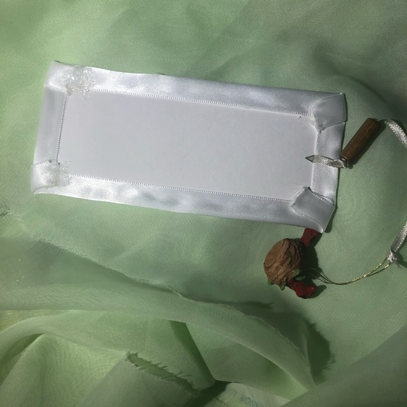 Elegant Floral Bookmark w Tiny Cardinal Nest Charm - Picture 7 of 7